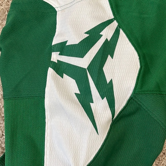 Men’s Nike Sphere Dry Kobe Bryant Mamba Green/White Dri-Fit SS Shirt SZ X-Large - Picture 7 of 10